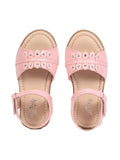 Sandals With Velcro Closure - Pink