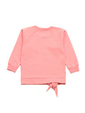 Fleece Round Neck Tracksuit - Pink