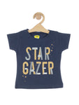Star Gazer Tshirt - Navy Blue