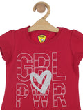 Girl Power Top - Red
