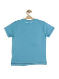 Sneaker Print Tshirt - Blue