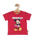 Mickey Print Tshirt - Red