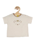 Lion Printed Tshirt - Cream