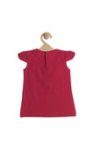 Doll Printed Top - Red