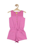 Cotton Jumpsuit - Pink