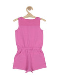 Cotton Jumpsuit - Pink