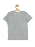 Summer Vibes Print Tshirt - Grey