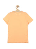 Cartoon Printed Tshirt - Orange