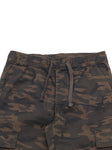 Army Print Shorts  - Green