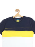 Round Neck Tshirt - Navy Blue