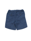 Cross Pocket Cotton Shorts - Navy Blue