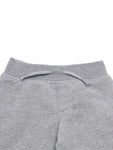 Elastic Waist Hosiery Shorts - Grey