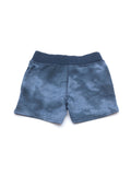 Elastic Waist Hosiery Shorts - Blue