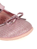 Mary Jane's Belle with Applique Detail - Pink