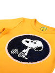 Orange Snoopy Sweatshirt