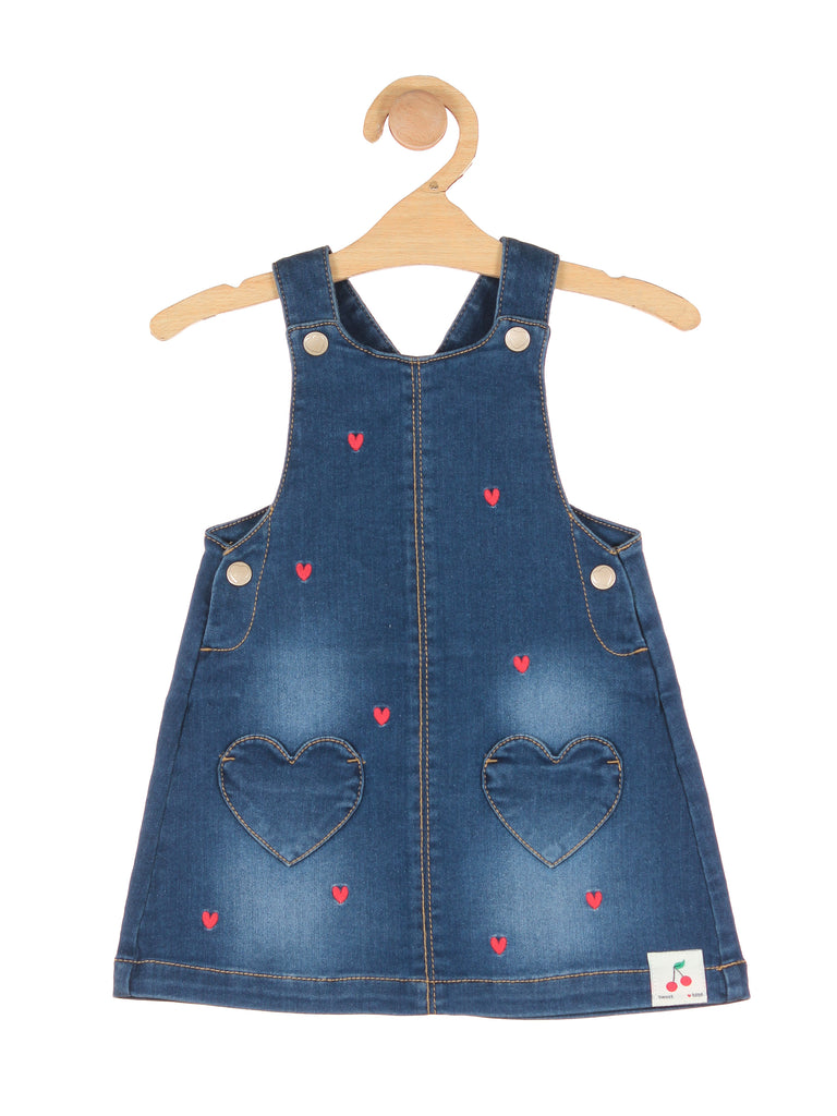 Newborn Baby Girls Short Sleeve False 2 pieces Denim Dress Summer Party  Dress | eBay