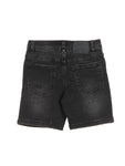 Rugged Denim Shorts - Grey