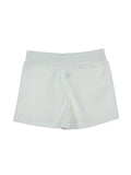 Solid Sequin Shorts - White