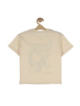 Anaconda Printed Tshirt - Cream