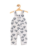 Mickey Mouse Print Romper - Grey