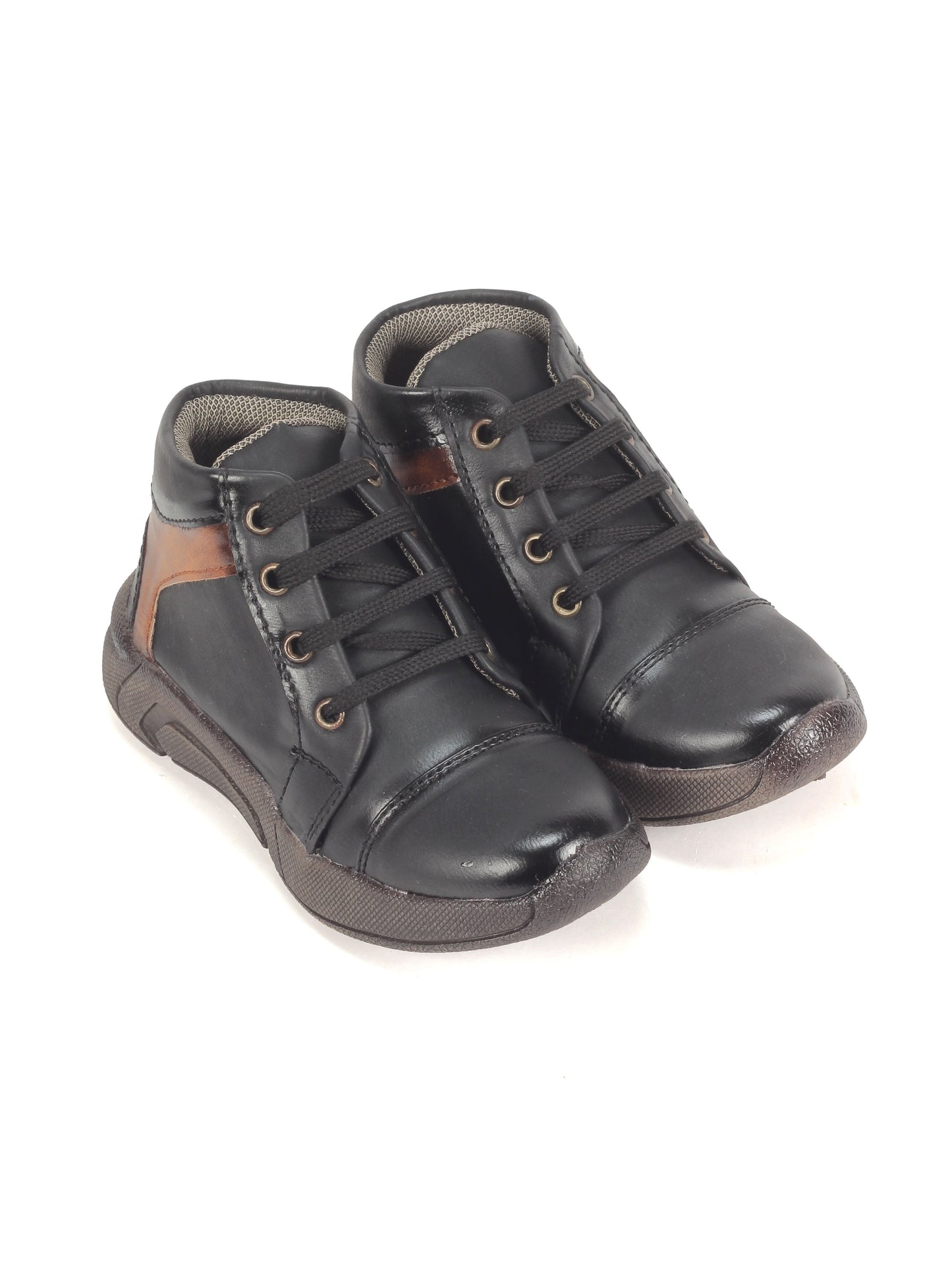 Ankle Length Boots - Black