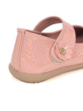 Mary Jane's Belle With Applique Detail - Pink
