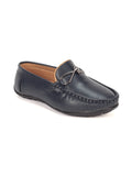 Solid Slip On Loafers - Blue