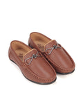 Solid Slip On Loafers - Tan