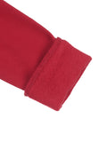 Printed Round Neck Sweatshirt - Red