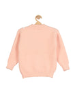 Flamingo Round Neck Sweater - Pink