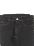 Mild Distressed Slim Fit Jeans - Black