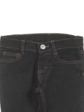 Mild Distressed Slim Fit Jeans - Black