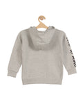 Mincecraft Printed Hooded Sweatshirt - Grey