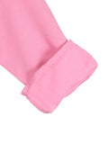 Minnie Print Round Neck Sweatshirt - Pink