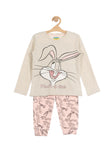 Bugs Bunny Print Set - Grey
