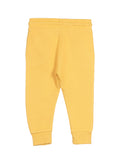 Mickey Mouse Print Track Bottoms - Yellow