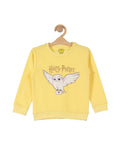 Harry Potter Round Neck Sweatshirt - Yellow