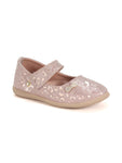 Mary Jane's Belle with Applique Detail - Pink