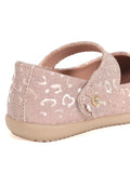 Mary Jane's Belle with Applique Detail - Pink