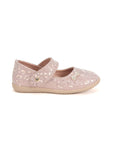 Mary Jane's Belle with Applique Detail - Pink