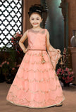 Lehenga Set - Peach