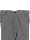Cross Pocket Adjustable Waist Slim Fit Trouser - Grey