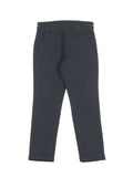 Cross Pocket Adjustable Waist Slim Fit Trouser - Navy Blue