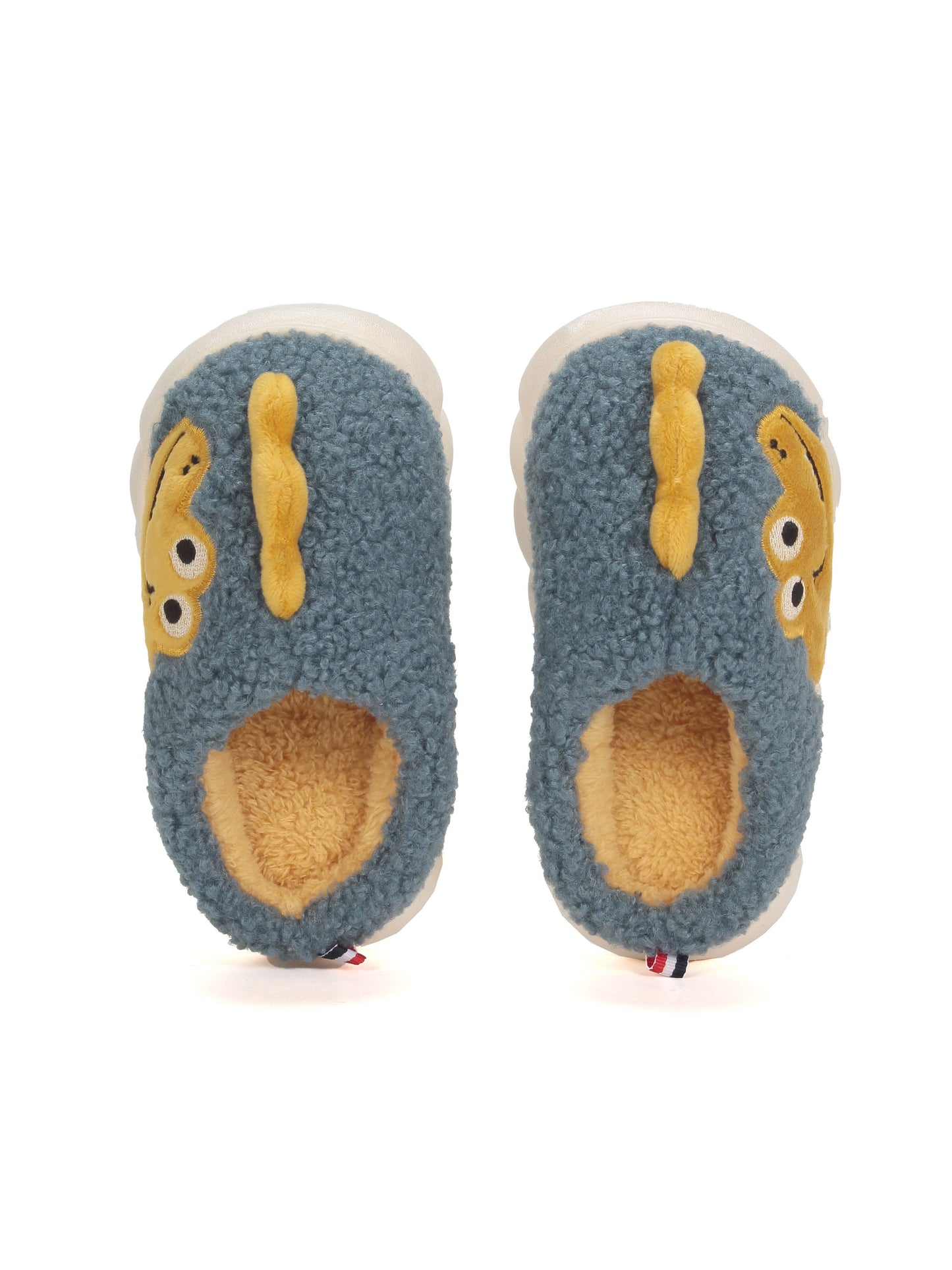 Crocodile Warm Furr Clogs - Blue
