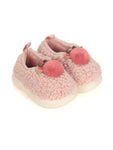 Reindeer Warm Furr Clogs - Pink