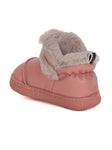 Furr Lined Boots - Pink