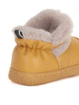 Furr Lined Boots - Mustard