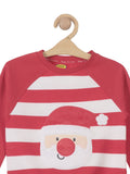 Christmas Xmas Round Neck Sweatshirt - Red