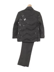 Party Suit With Trouser & Shirt - Black