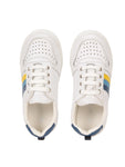 Laced Casual Shoes - White